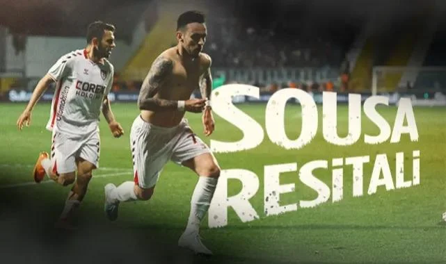 Afonso Sousa Şov Yaptı! Samsunspor'u İpten Aldı...