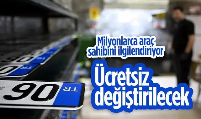 Araç Plakalarında Yeni Dönem: Standart Dışı Plakalar Ücretsiz Değişecek