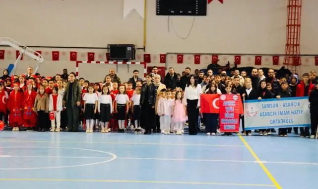 Asarcık’ta 23 Nisan Gururu! Çocuklar Sahneye Çıktı