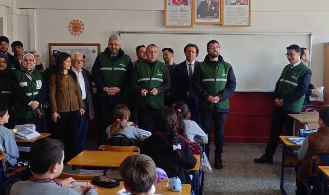Asarcık'ta Öğrencilere Yeşilay Bağımlılıkla Mücadele Eğitimi