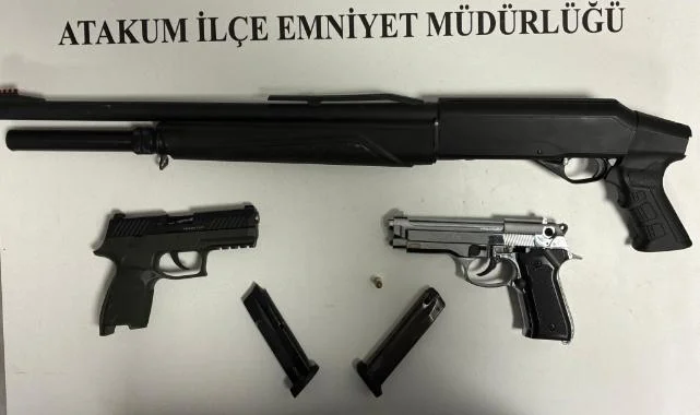 Atakum'da Havaya Ateş Açan Şahıs Kısa Sürede Yakalandı