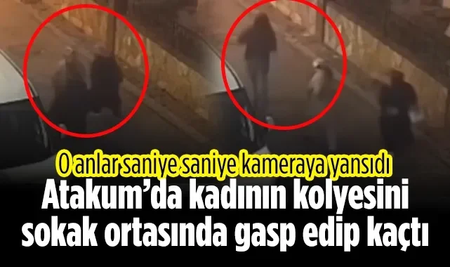 Atakum'da Kolyeyi Çalıp Kaçan Gasp Şüphelisi Yakalandı