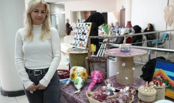 Atıklar Sanata Dönüştü: İlkadım’da Çöpe Gidecek Eşyalar Yeniden Doğdu