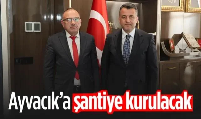 Ayvacık’a Yazın Şantiye Kurulacak Yollar ve Parklar Yenileniyor