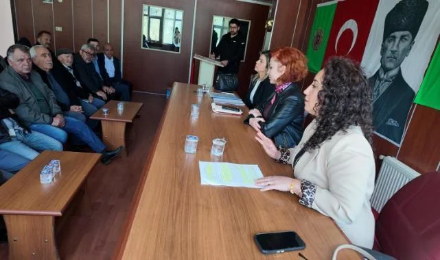 Ayvacık'ta Üreticilere Küçükbaş Hayvancılık ve Kokarca Mücadelesi Eğitimi