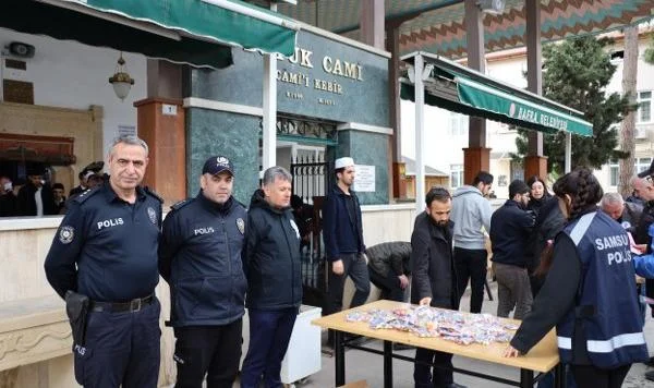 Bafra’da Polis Haftası: Şehitlere Vefa, Vatandaşa Bilgilendirme