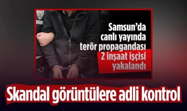 Bafra’da TikTok’ta Terör Propagandası Yapan İşçilere Adli Kontrol