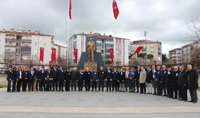 Bafra'da Türk Polis Teşkilatı'nın 181. Yıl Dönümü Kutlandı