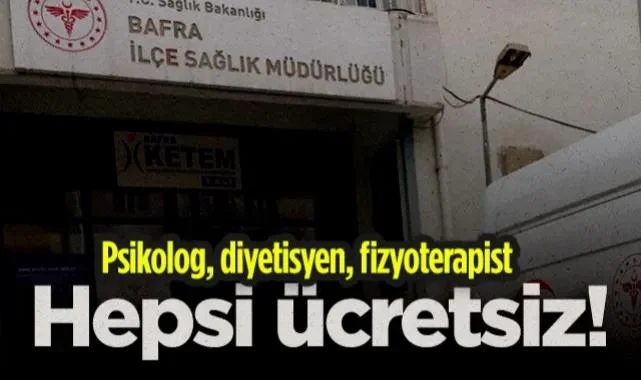 Bafra Sağlıklı Hayat Merkezi: Ücretsiz Psikolog ve Diyetisyen Hizmeti