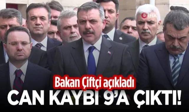 Bakan Çiftçi Açıkladı: Kahramanmaraş'taki Olayda Can Kaybı 9'a Çıktı