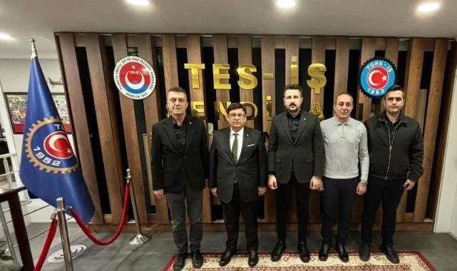 Başsavcı Mehmet Sabri Kılıç’tan TES-İŞ Samsun Şubesi’ne Hayırlı Olsun Ziyareti