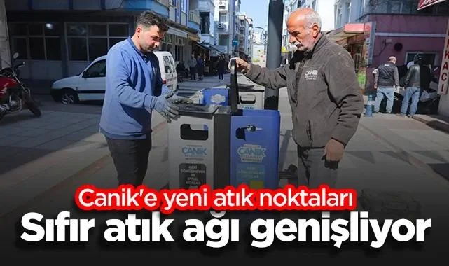 Canik’te Sıfır Atık Seferberliği: Yeni Atık Noktaları Hizmete Girdi