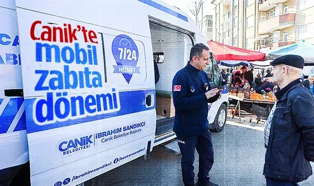 Canik'te Mobil Zabıta Dönemi: Talep ve Öneriler Yerinde Dinleniyor