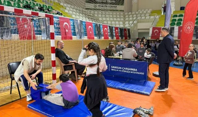 Çarşamba'da Sportif Yetenek Taraması
