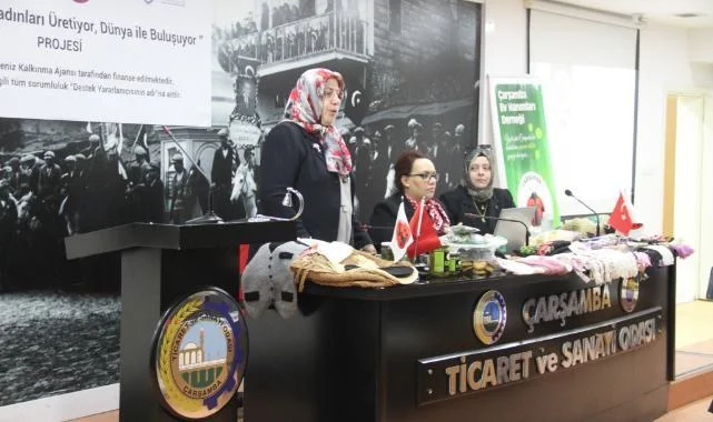 Çarşambalı Kadınlar İhracat Yolunda: El Emeği Ürünler Dünya Pazarına Açılıyor