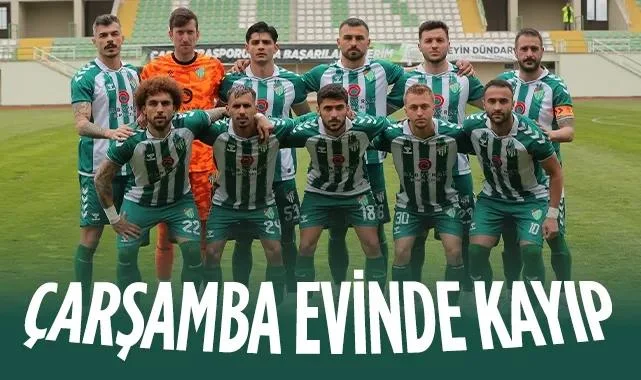 Çarşambaspor Devrek Belediyespor'a Mağlup Oldu