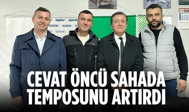 Cevat Öncü Sahada Temposunu Artırdı