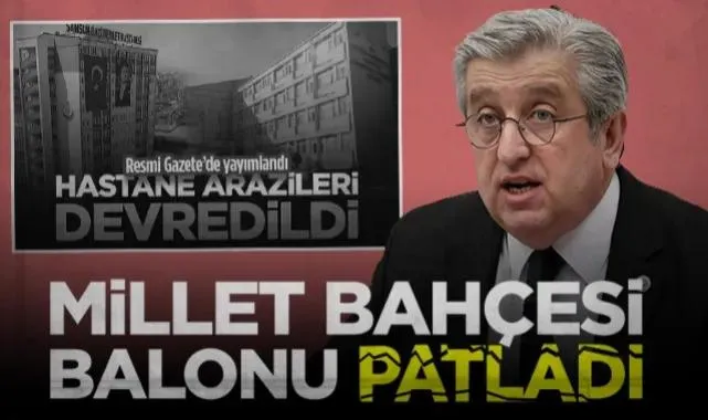 CHP'li Murat Çan'dan Samsun'daki Özelleştirmeye Tepki: Millet Bahçesi Balonu Patladı