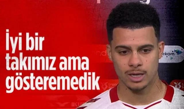 Elayis Tavsan'dan Samsunspor Taraftarına Özür: İyi Bir Takımız Ama Gösteremedik