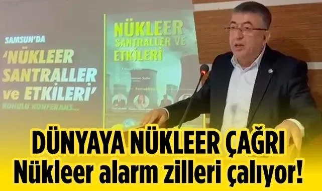EMO Samsun Şubesi'nden Nükleer Uyarı: Nükleer Alarm Zilleri Çalıyor!