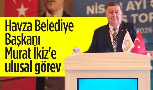 Havza Belediye Başkanı Murat İkiz'e Ulusal Görev: Enerji Kentleri Birliği Başkan Yardımcısı Seçildi