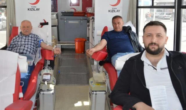 Havza’da Kızılay’a Büyük Destek: 60 Ünite Kan Bağışı Toplandı