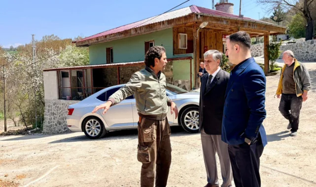 Havza Kaymakamı Ayvat'tan Kırsal Mahallelere İnceleme Ziyareti