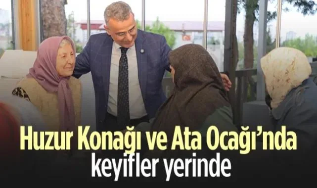 İlkadım’da Bahar Coşkusu: Huzur Konağı ve Ata Ocağı Yaş Almış Çınarların İkinci Evi Oldu
