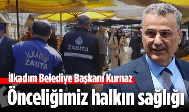 İlkadım'da Pazar Yerlerine Sıkı Denetim