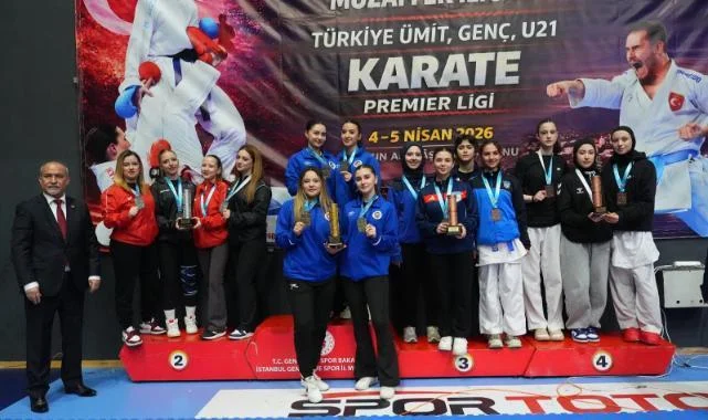 Karate Premier Lig'de Samsun Damgası