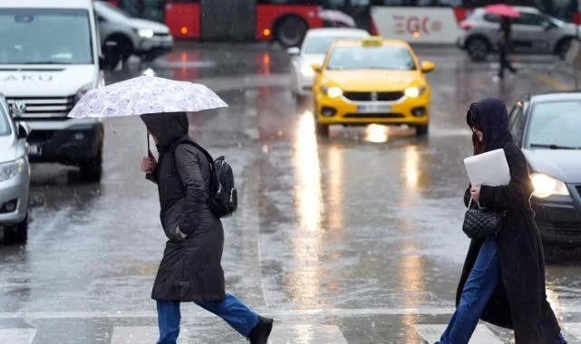 Meteoroloji'den Samsun Dahil Tüm Yurda Sağanak Uyarısı