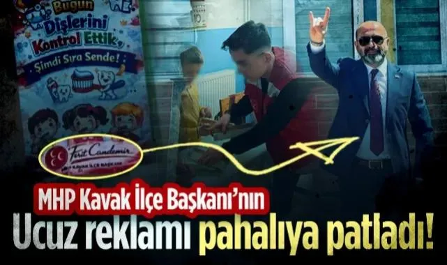 MHP Kavak İlçe Başkanı'nın Ucuz Reklamı Pahalıya Patladı!