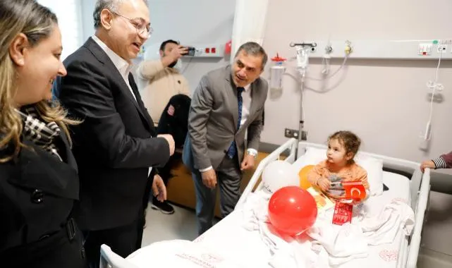 MHP'li Topsakal'dan Samsun Şehir Hastanesi'ne Ziyaret