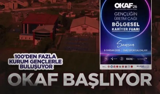OKAF’26 Samsun’da Başlıyor: 100’den Fazla Kurum Gençlerle Buluşuyor