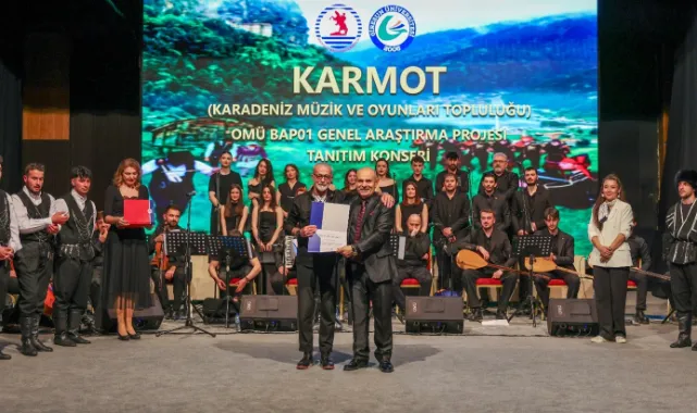 OMÜ’de Karadeniz Fırtınası: KARMOT Projesi Sahneye Taşındı