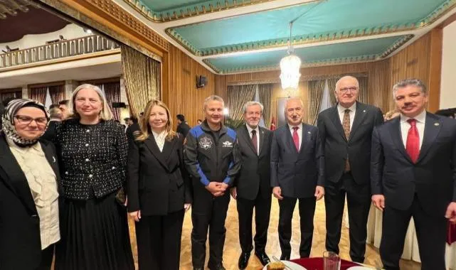 OMÜ Rektörü Fatma Aydın TBMM'deki Resepsiyonda Yer Aldı