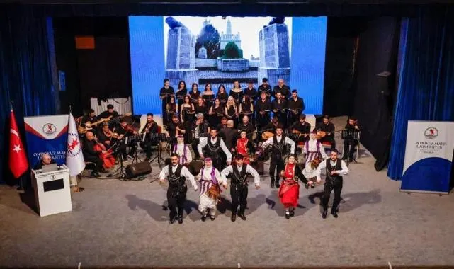 OMÜ Sahnesinde Karadeniz Ezgileri Fırtınası