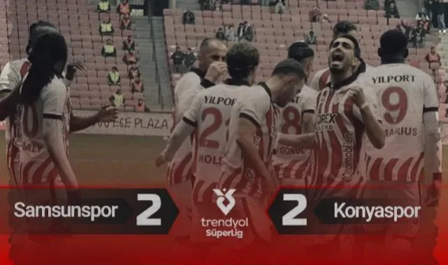 Penaltılar, VAR, Kırmızı Kart! Nefes Kesen Samsunspor-Konyaspor Maçının Özeti
