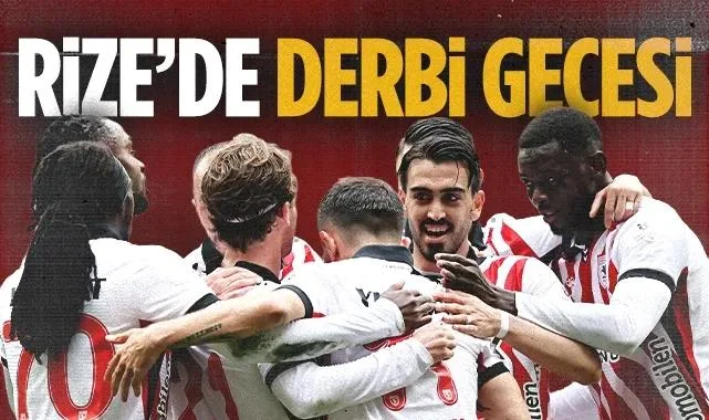 Rize'de Derbi Gecesi: Samsunspor Karadeniz Derbisinde 3 Puan Arıyor