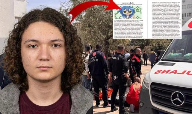 Saldırgan İsa Aras Mersinli'nin 11 Nisan Tarihli Notu Ortaya Çıktı
