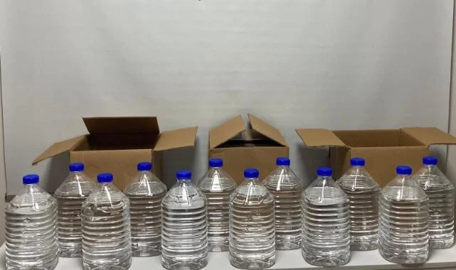 Salıpazarı’nda Kaçak Alkol Darbesi! 60 Litre Etil Alkol Ele Geçirildi