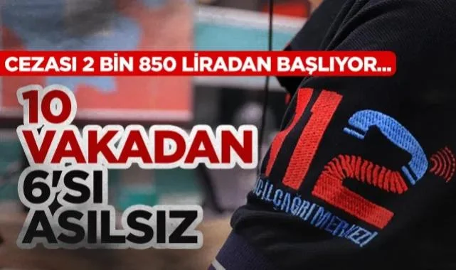 Samsun 112 Acil Çağrı Merkezi'ne Gelen Çağrıların %61'i Asılsız Çıktı: 2 bin 850 lira cezası var!