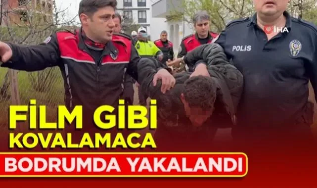 Samsun Ankara Yolunda Film Gibi Kovalamaca: Bodrumda Yakalandı