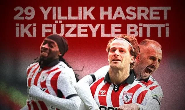 Samsun'da 29 Yıllık Zincir Kırıldı! Beşiktaş Hasreti Muhteşem Gollerle Bitti