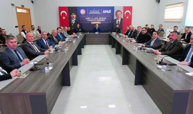 Samsun'da Afet Hazırlığında, Enerji ve Veri Yönetimi Masada