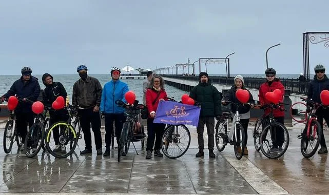 Samsun'da Bilge Pedallar Kalp Sağlığı İçin Pedal Çevirdi