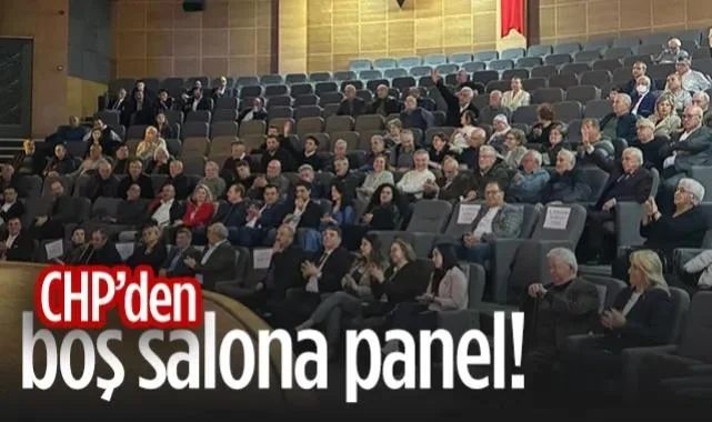 Samsun'da CHP’de Boş Salona Panel!