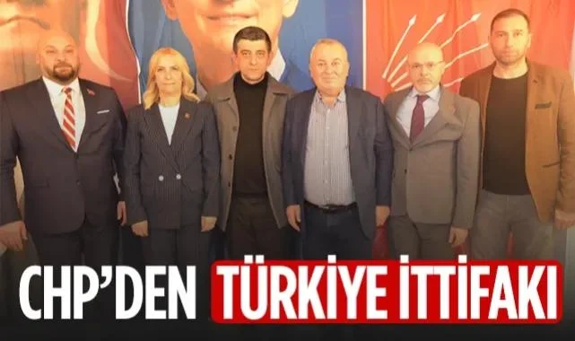 Samsun'da CHP'den Türkiye İttifakı Mesajı