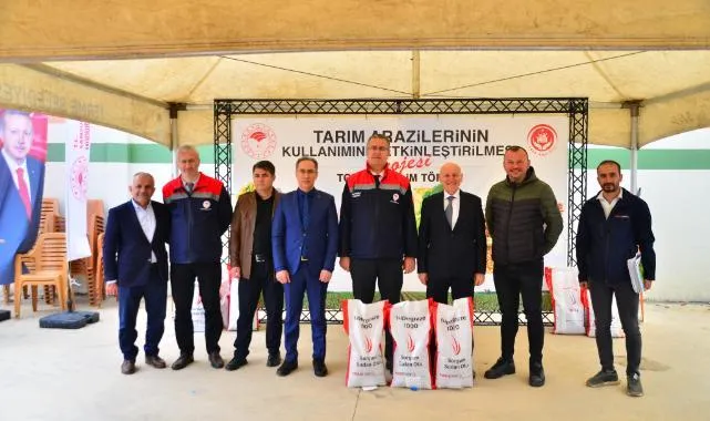 Samsun'da Çiftçiye Tohum Desteği