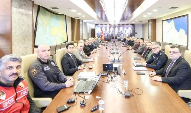 Samsun'da Dev Maçlar Öncesi Kritik Spor Güvenlik Toplantısı